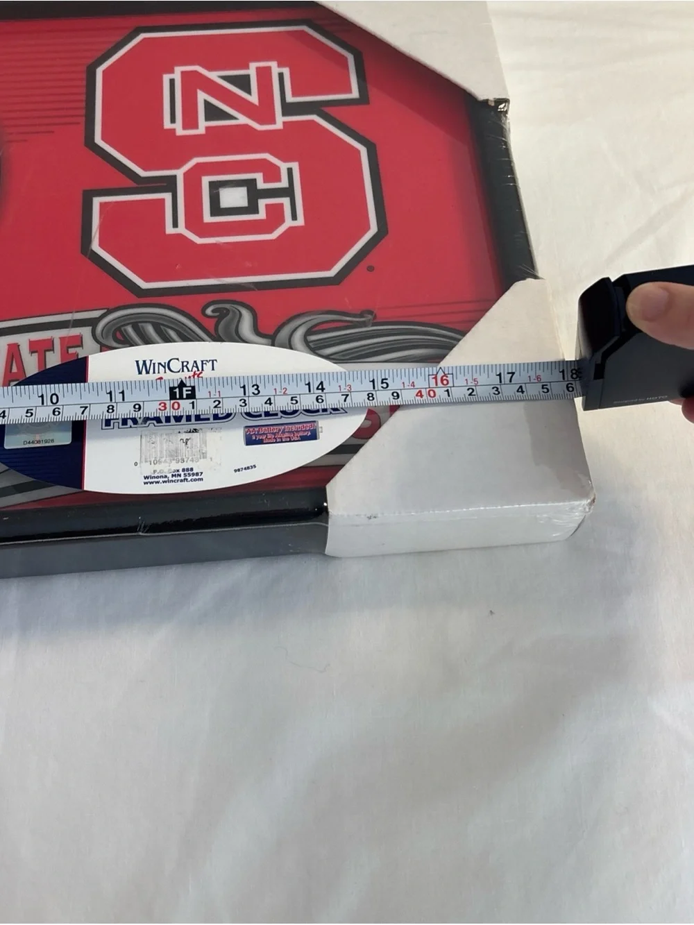 North Carolina State Framed Wall Clock- New
